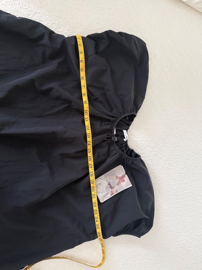 Cecilie Bahnsen Bella Top, Us Size 2, Black, New With Tags — image 3 of 8